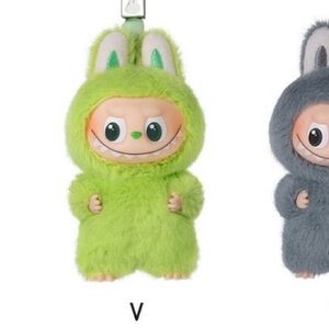 POP MART Vinyl Plush Pendant, Pin for Love Labubu, V